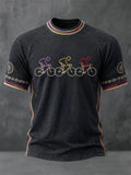 Men's Retro Print Short-Sleeve T-Shirt
