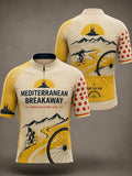Maillot de cyclisme imprimé Tour de France pour hommes
