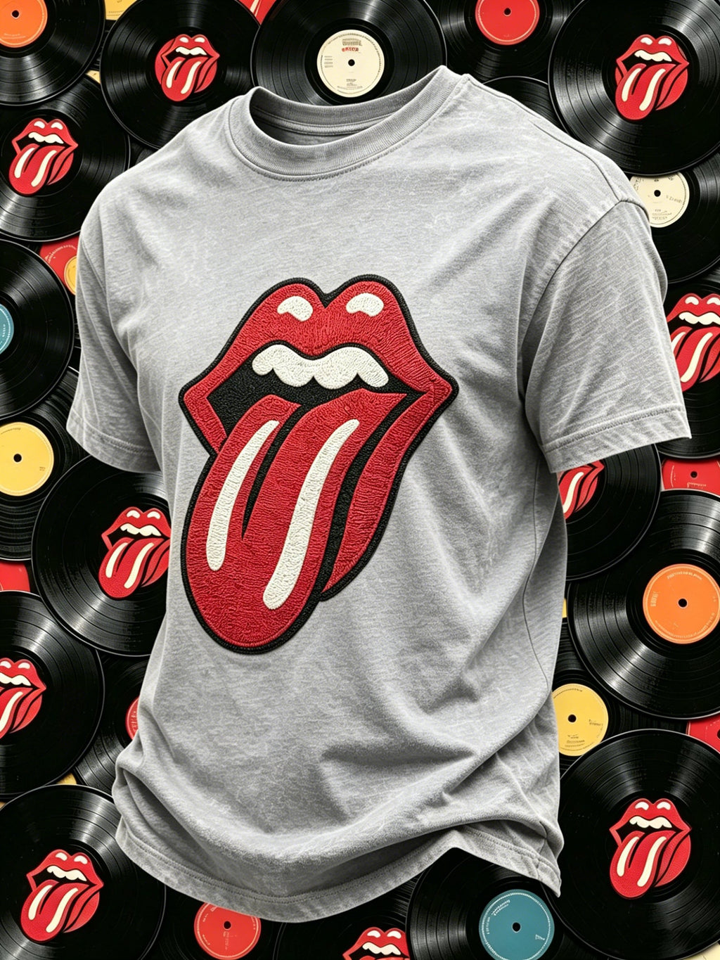 Men's Rock Band Tongue T-Shirt