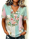 Women's Casual Print Casual T-Shirt