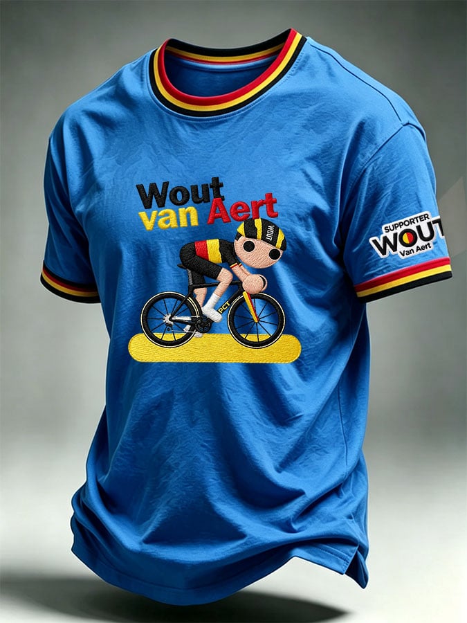 Men's Casual Printed Short-Sleeve T-Shirt