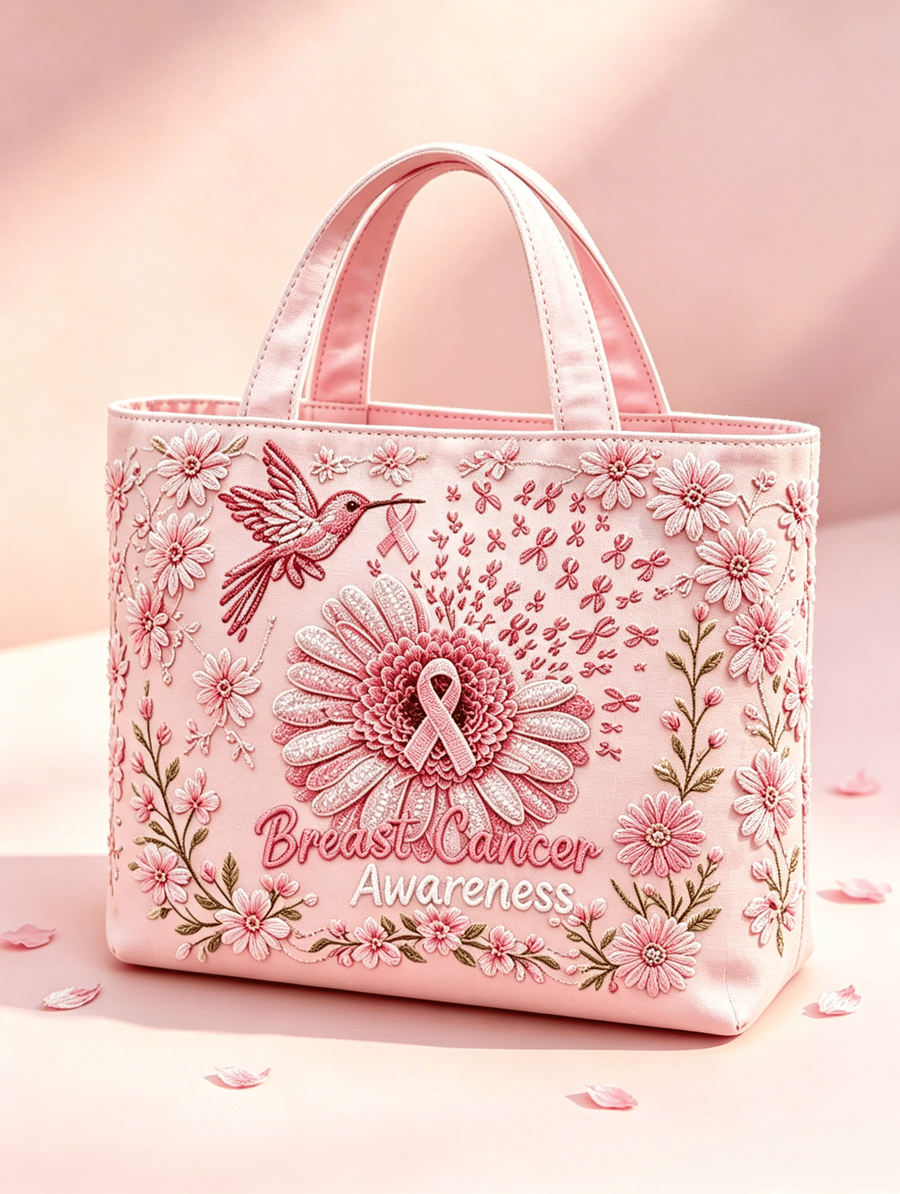 Breast Cancer Awareness Tote Bag