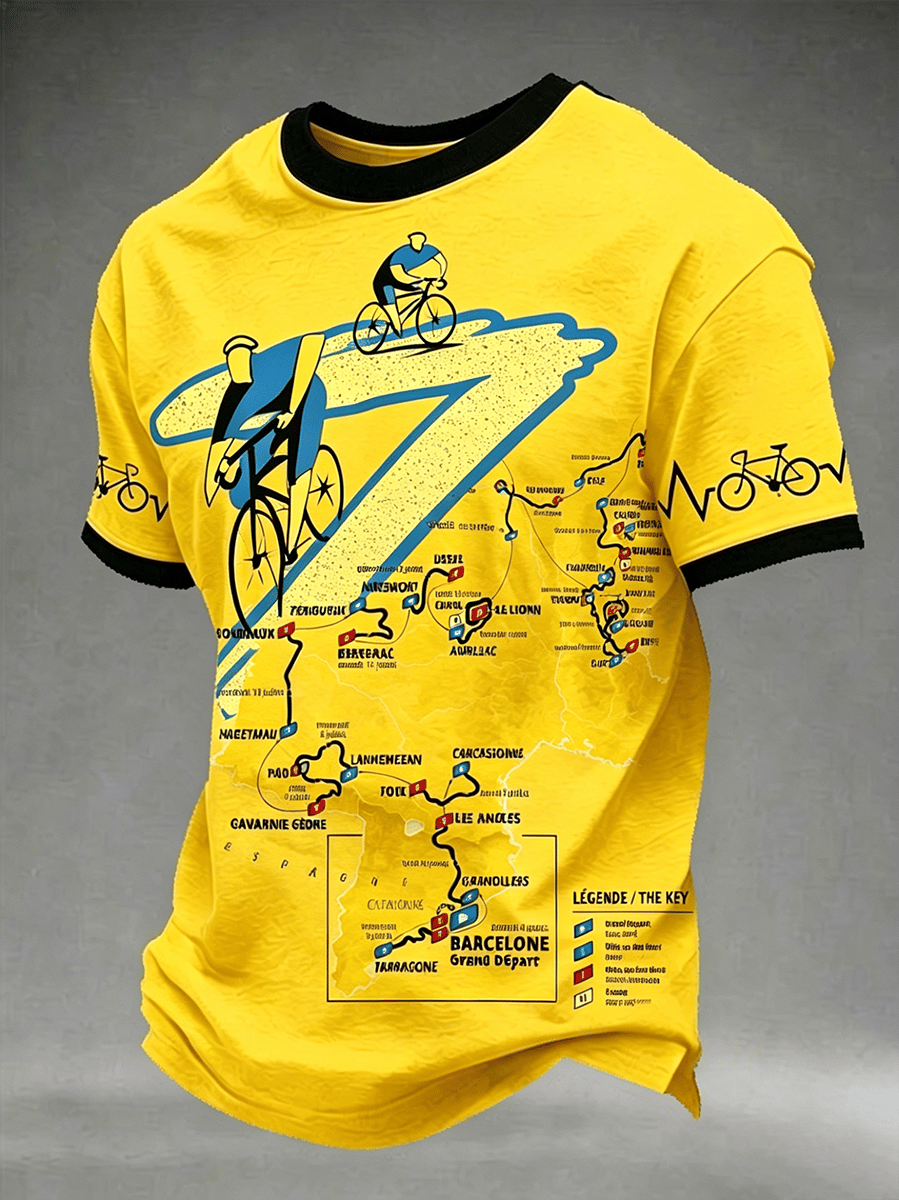 Men's Tour de France Graphic T-Shirt
