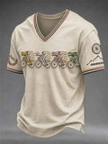 Men's Casual Printed Short-Sleeve T-Shirt