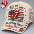 Women's Casual British Rock Band Print Baseball Cap