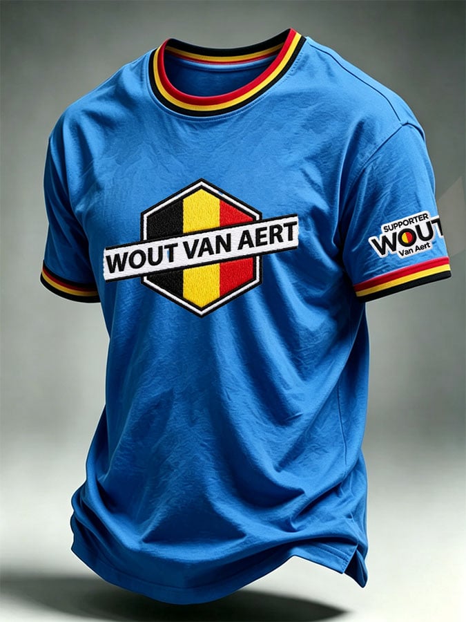 Men's Casual Printed Short-Sleeve T-Shirt