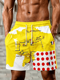Men's Tour de France Print Shorts
