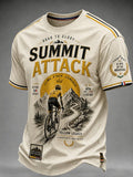 T-shirt décontracté pour homme avec motif Tour de France