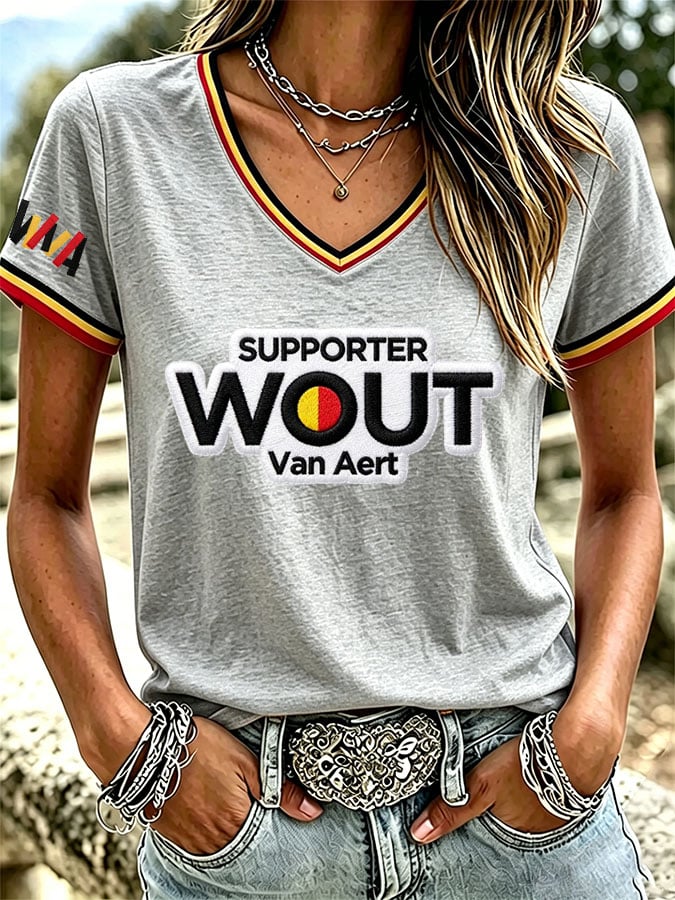 Women's Casual Print Short-Sleeve T-Shirt