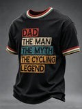 Men's Tour de France Print Casual T-Shirt