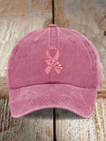 Pink Ribbon Hat