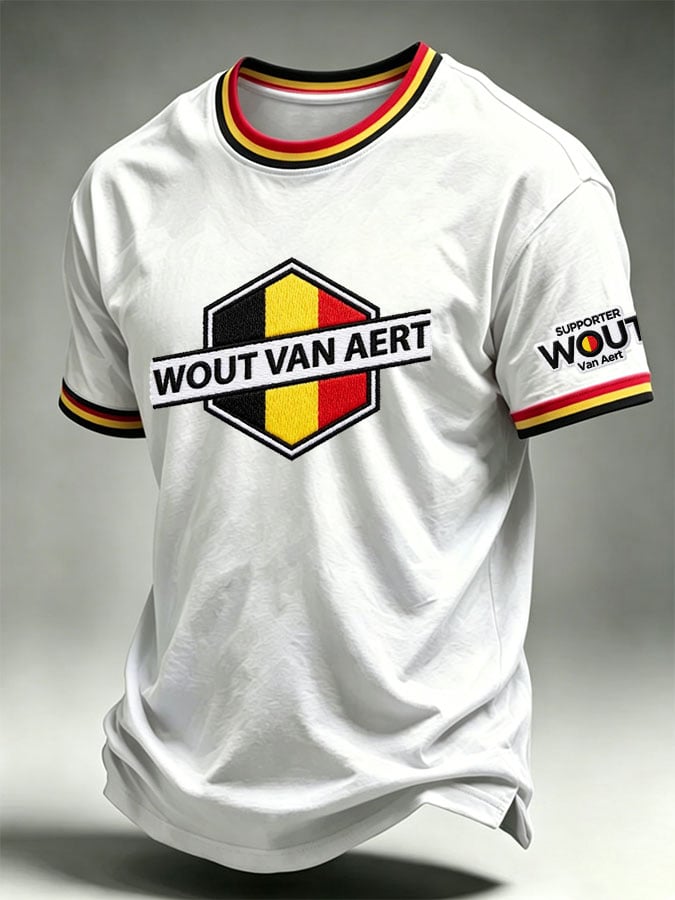Men's Casual Printed Short-Sleeve T-Shirt