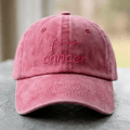 Unisex "F*** Cancer" Breast Cancer Awareness Printed Hat