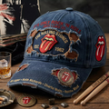 Women's Casual British Rock Band Print Baseball Cap