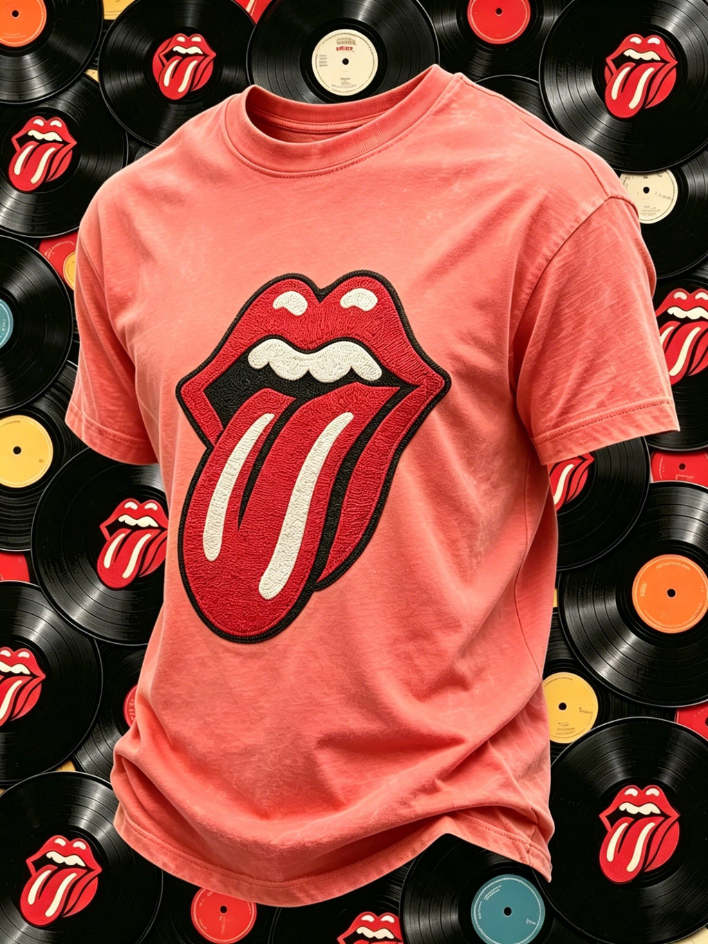 Men's Rock Band Tongue T-Shirt