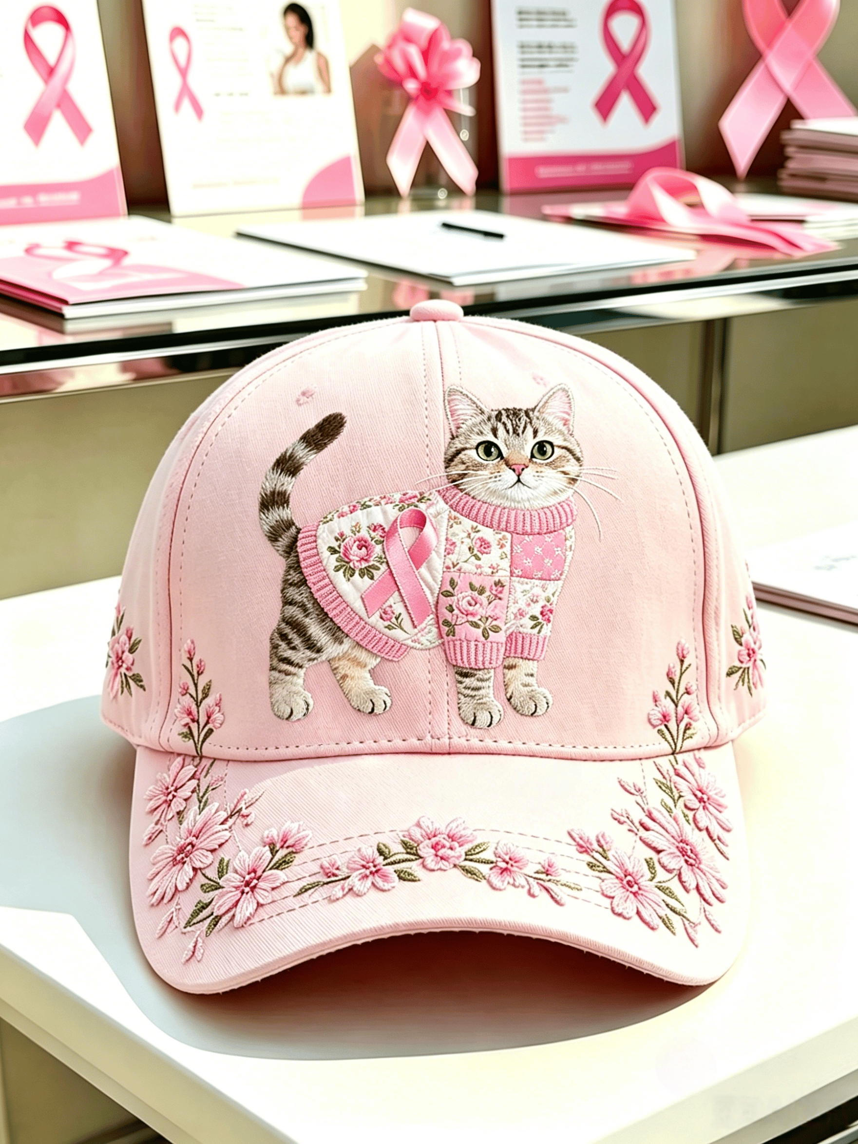 Breast Cancer Awareness Hat