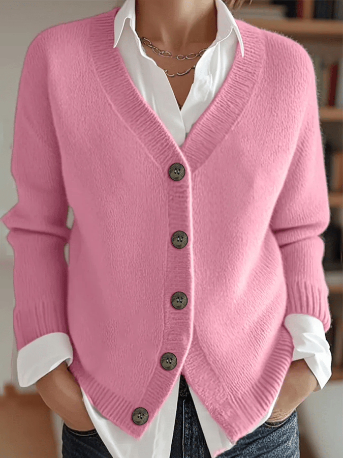 women's casual autumn knitted cardigan