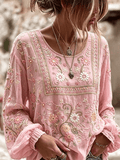 Women's Breast Cancer Print T-shirt