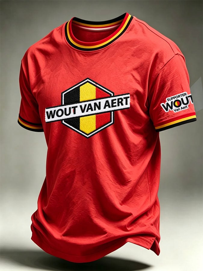 Men's Casual Printed Short-Sleeve T-Shirt