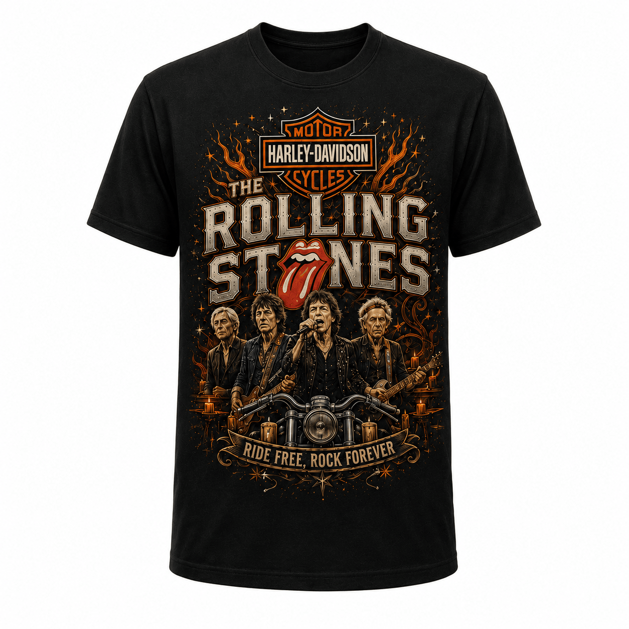 Premium RLST Harley Davidson 3D Shirt TD