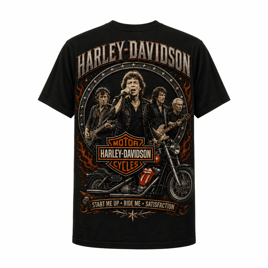 Premium RLST Harley Davidson 3D Shirt TD
