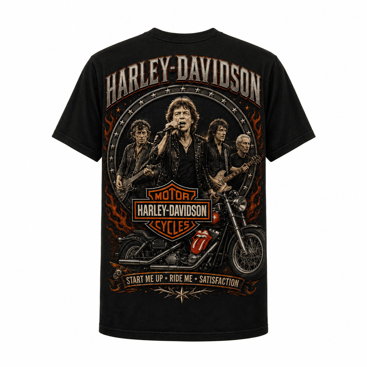 Premium RLST Harley Davidson 3D Shirt TD