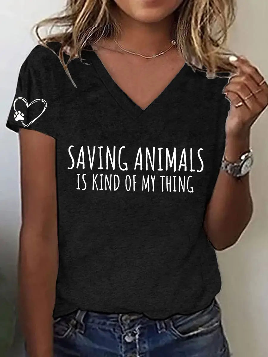 Women's Animal Friendly T-shirt