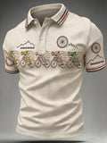 Men's Skeleton Bicycle Shirt