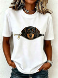 Women's Lovely Dachshund T-Shirt